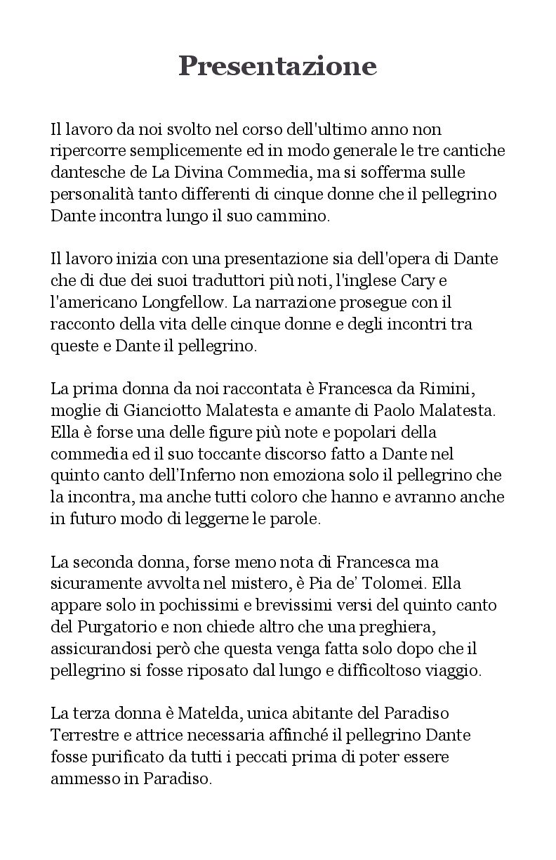Pagina 9 di Dante's Women